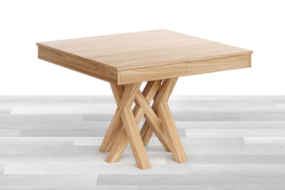 TAVOLO ALLUNGABILE DESIGN QUADRATO Legno - 8/10 posti