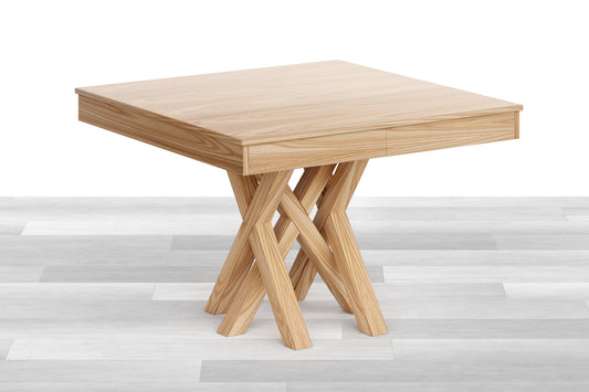 TAVOLO ALLUNGABILE DESIGN QUADRATO Legno - 12/14/16 posti
