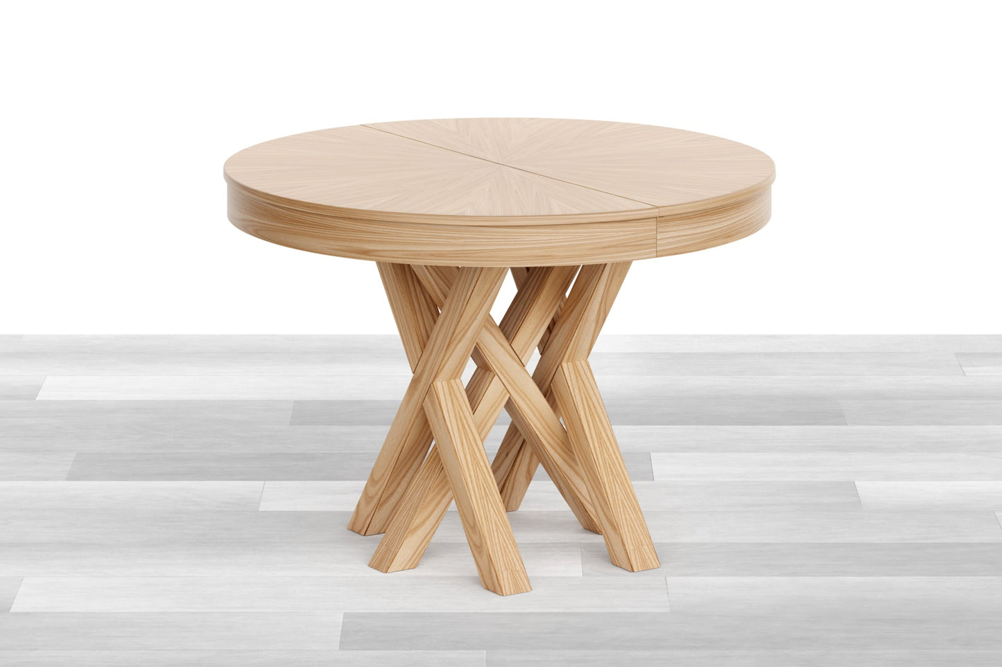 TAVOLO ALLUNGABILE DESIGN ROTONDO Legno - 8/10 posti