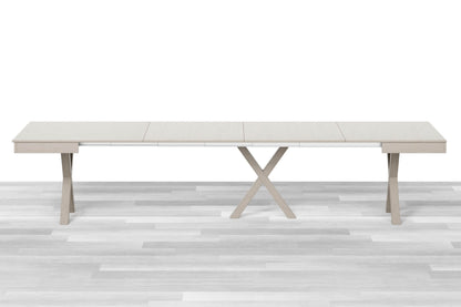 TAVOLO ALLUNGABILE DESIGN QUADRATO Legno - 8/10 posti