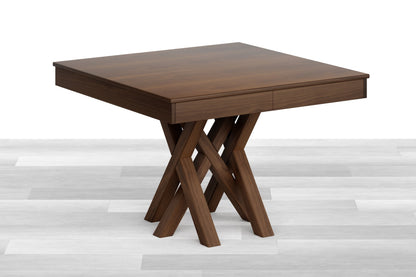 TAVOLO ALLUNGABILE DESIGN QUADRATO Legno - 8/10 posti