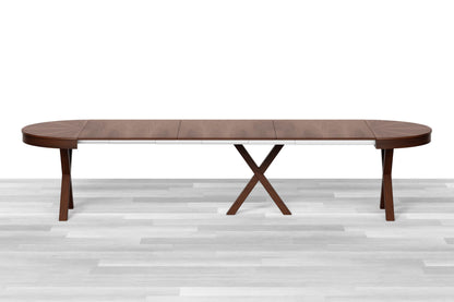 TAVOLO ALLUNGABILE DESIGN ROTONDO Legno - 8/10 posti