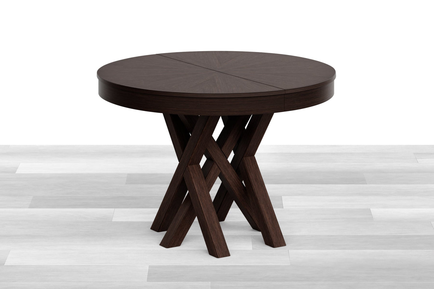 TAVOLO ALLUNGABILE DESIGN ROTONDO Legno - 8/10 posti