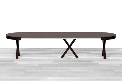 TAVOLO ALLUNGABILE DESIGN ROTONDO Legno - 8/10 posti