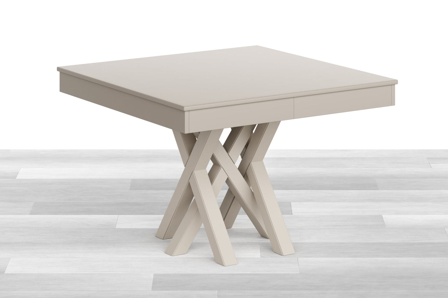 TAVOLO ALLUNGABILE DESIGN QUADRATO Laccato Opaco - 8/10 posti