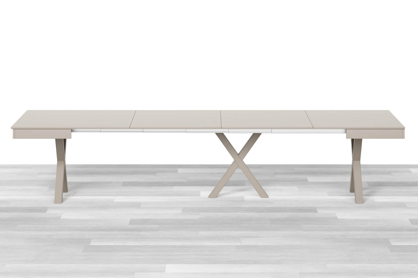 TAVOLO ALLUNGABILE DESIGN QUADRATO Laccato Opaco - 8/10 posti