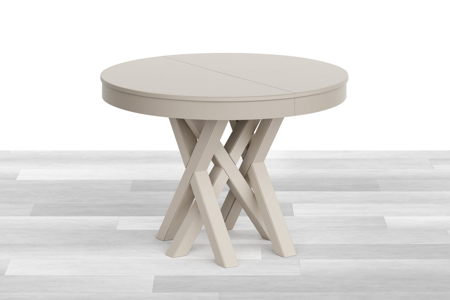 TAVOLO ALLUNGABILE DESIGN ROTONDO Laccato Opaco - 8/10 posti