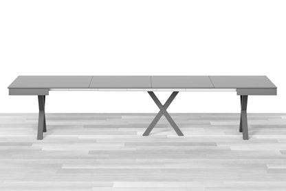 TAVOLO ALLUNGABILE DESIGN QUADRATO Laccato Opaco - 8/10 posti