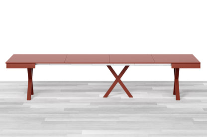 TAVOLO ALLUNGABILE DESIGN QUADRATO Laccato Opaco - 8/10 posti