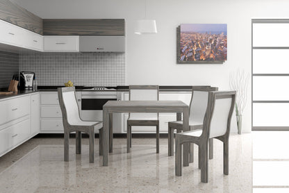 TAVOLO ALLUNGABILE MODERNO QUADRATO Laccato Opaco - 8/10 posti