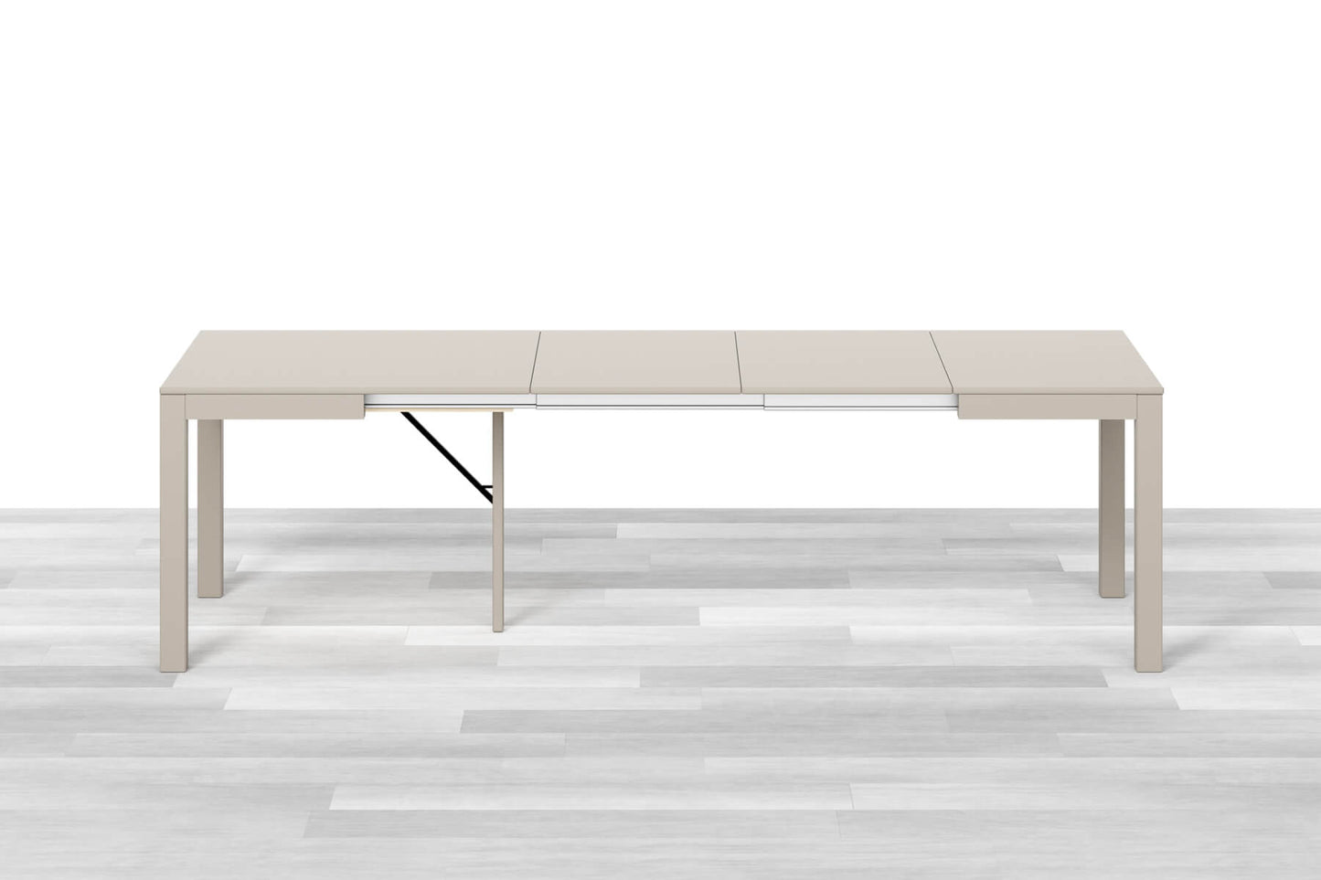 TAVOLO ALLUNGABILE MODERNO QUADRATO Laccato Opaco - 8/10 posti