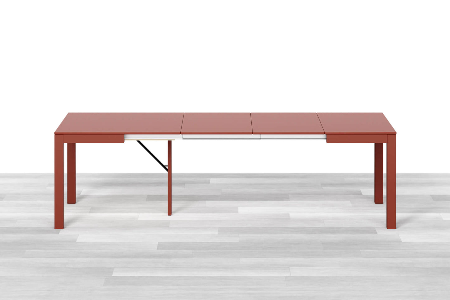 TAVOLO ALLUNGABILE MODERNO QUADRATO Laccato Opaco - 8/10 posti