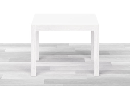 TAVOLO ALLUNGABILE MODERNO QUADRATO Top Cristallo - 8/10 posti