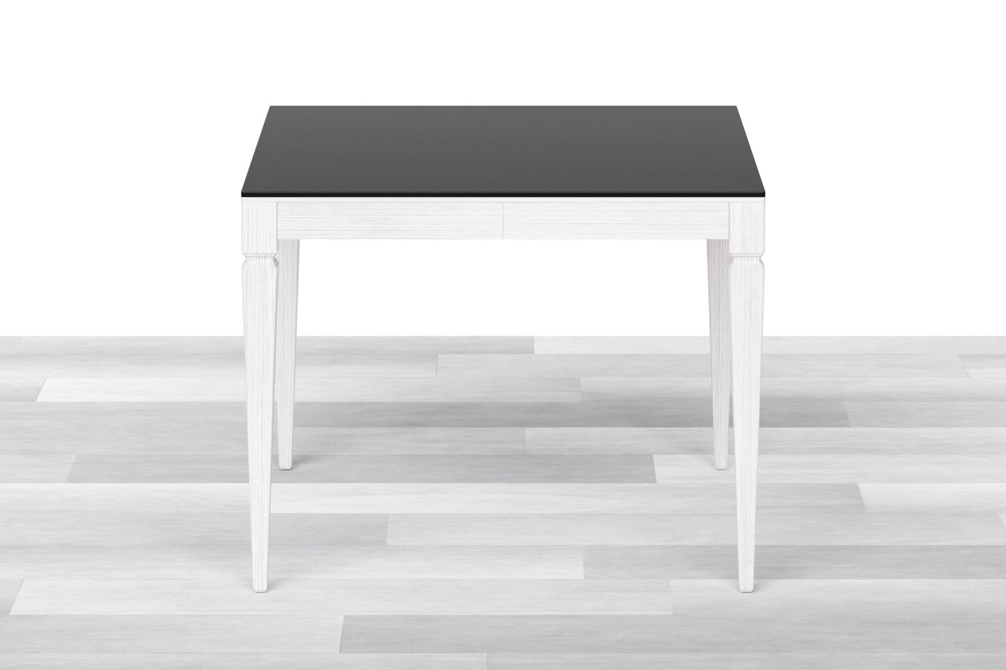TAVOLO ALLUNGABILE CLASSICO QUADRATO<br> Top Cristallo - 8/10 posti