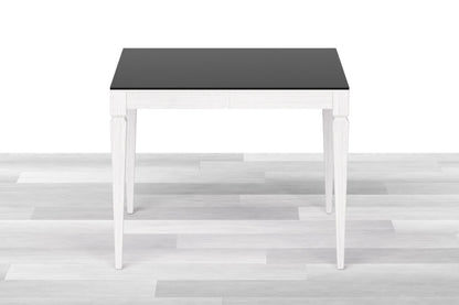 TAVOLO ALLUNGABILE CLASSICO QUADRATO<br> Top Cristallo - 8/10 posti