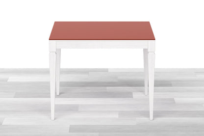 TAVOLO ALLUNGABILE CLASSICO QUADRATO<br> Top Cristallo - 8/10 posti