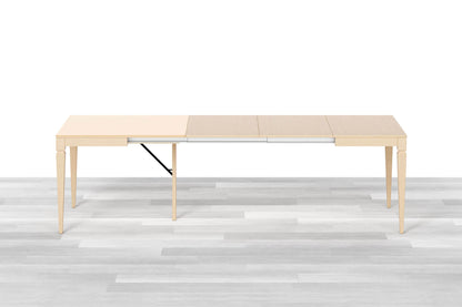 TAVOLO ALLUNGABILE CLASSICO QUADRATO<br> Top Cristallo - 8/10 posti