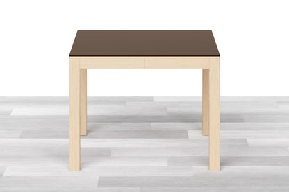 TAVOLO ALLUNGABILE MODERNO QUADRATO Top Cristallo - 8/10 posti