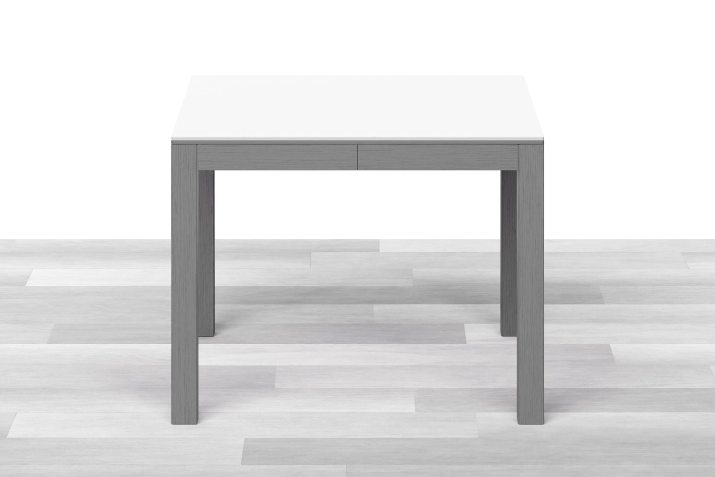 TAVOLO ALLUNGABILE MODERNO QUADRATO Top Cristallo - 8/10 posti