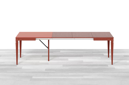 TAVOLO ALLUNGABILE CLASSICO QUADRATO<br> Top Cristallo - 8/10 posti