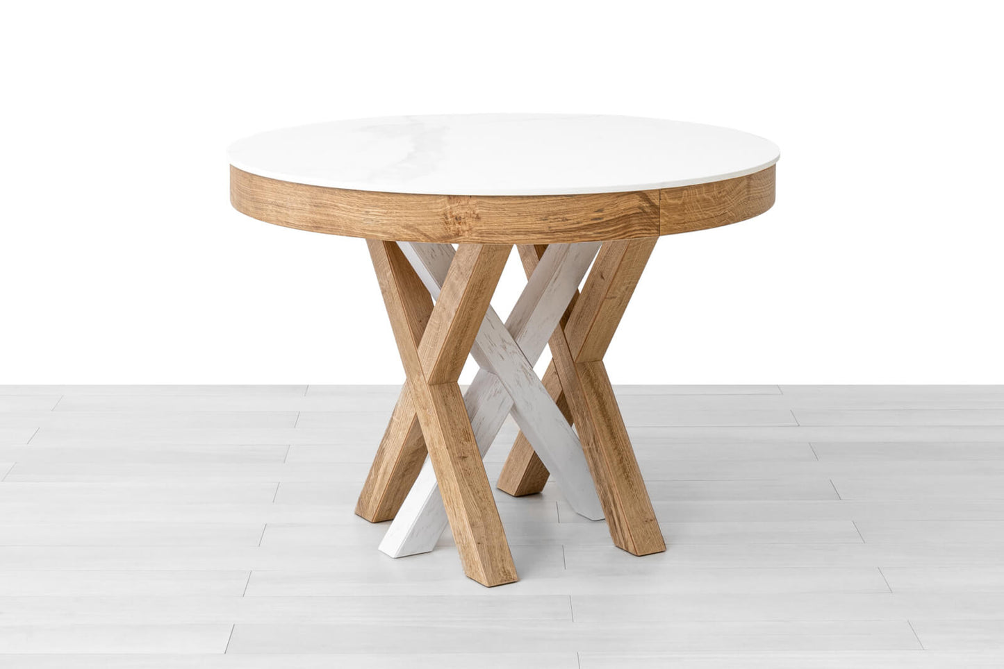 TAVOLO ALLUNGABILE Finitura Rovere e Gres 305cm - 14 posti