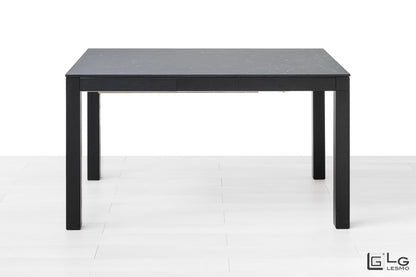 TAVOLO ALLUNGABILE Finitura Rovere Spazzolato Nero e HPL 293cm - 16 posti