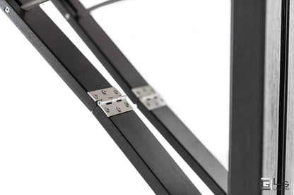 TAVOLO ALLUNGABILE Finitura Rovere Spazzolato Nero e HPL 293cm - 16 posti