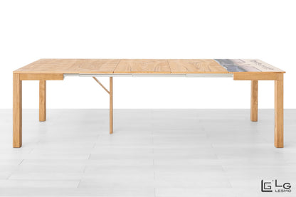 TAVOLO ALLUNGABILE Finitura Rovere Grezzo 271cm - 12 posti