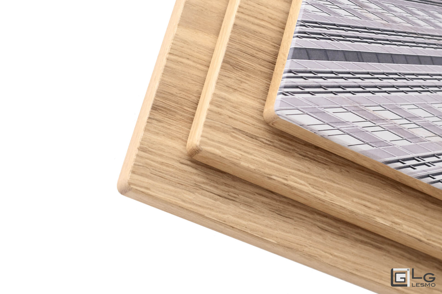 TAVOLO ALLUNGABILE Finitura Rovere e Gres 305cm - 14 posti