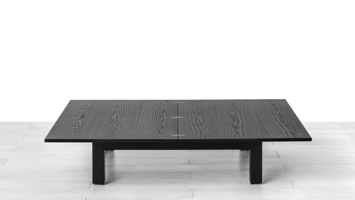 TAVOLINO TRASFORMABILE Finitura Frassino Nero 152cm - 6/8 posti