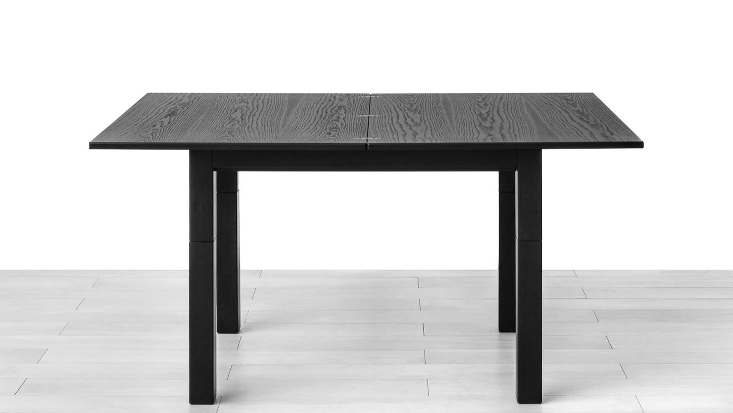 TAVOLINO TRASFORMABILE Finitura Frassino Nero 152cm - 6/8 posti