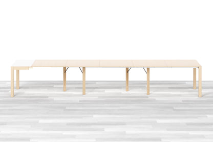 CONSOLLE ALLUNGABILE MAXI Top Cristallo - 10/12 posti