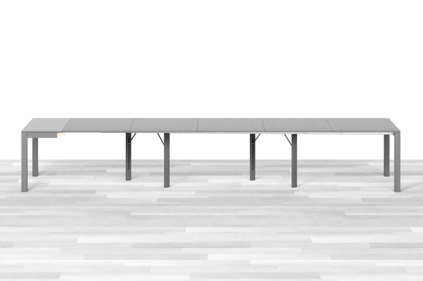 CONSOLLE ALLUNGABILE MAXI Top Cristallo - 10/12 posti