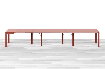 CONSOLLE ALLUNGABILE MAXI Top Cristallo - 10/12 posti