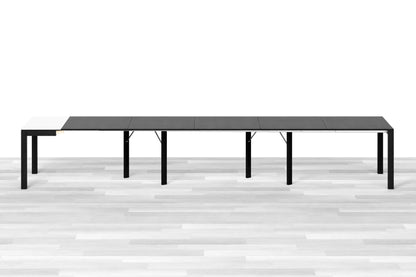 CONSOLLE ALLUNGABILE MAXI Top Cristallo - 10/12 posti