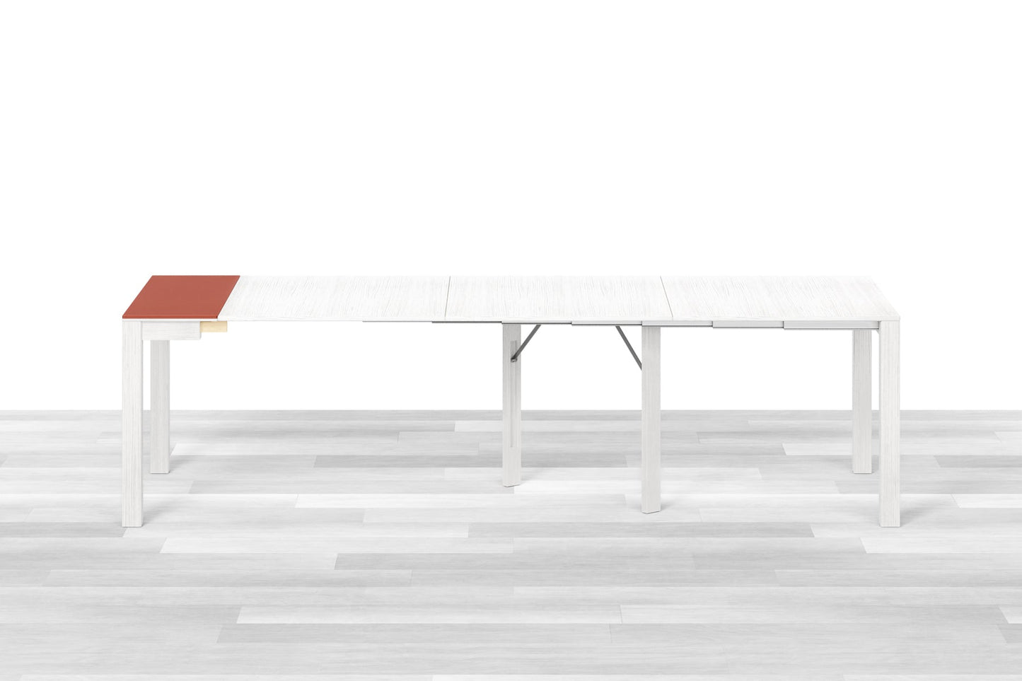 CONSOLLE ALLUNGABILE MINI Top Cristallo - 6/8 posti