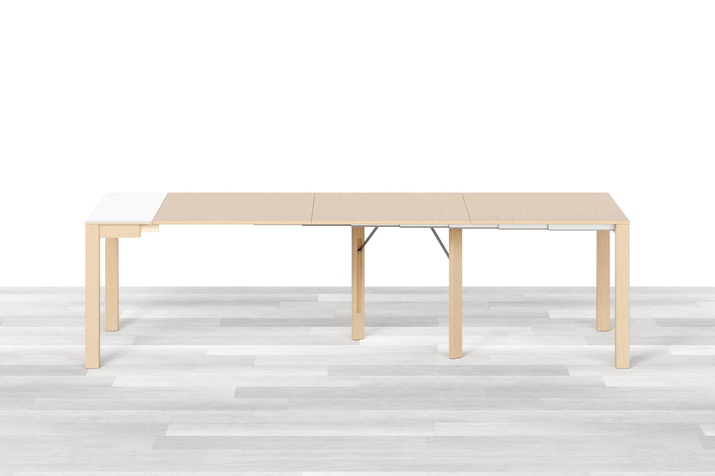 CONSOLLE ALLUNGABILE MINI Top Cristallo - 6/8 posti