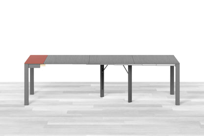 CONSOLLE ALLUNGABILE MINI Top Cristallo - 6/8 posti