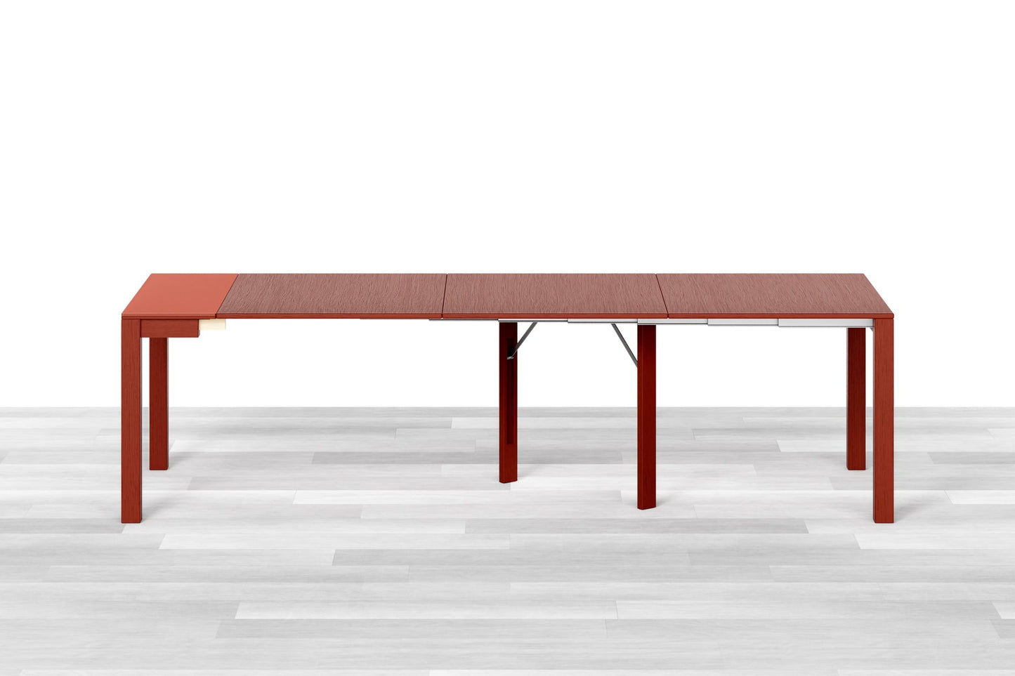 CONSOLLE ALLUNGABILE MINI Top Cristallo - 6/8 posti
