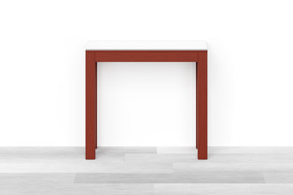 CONSOLLE ALLUNGABILE MINI Top Cristallo - 6/8 posti
