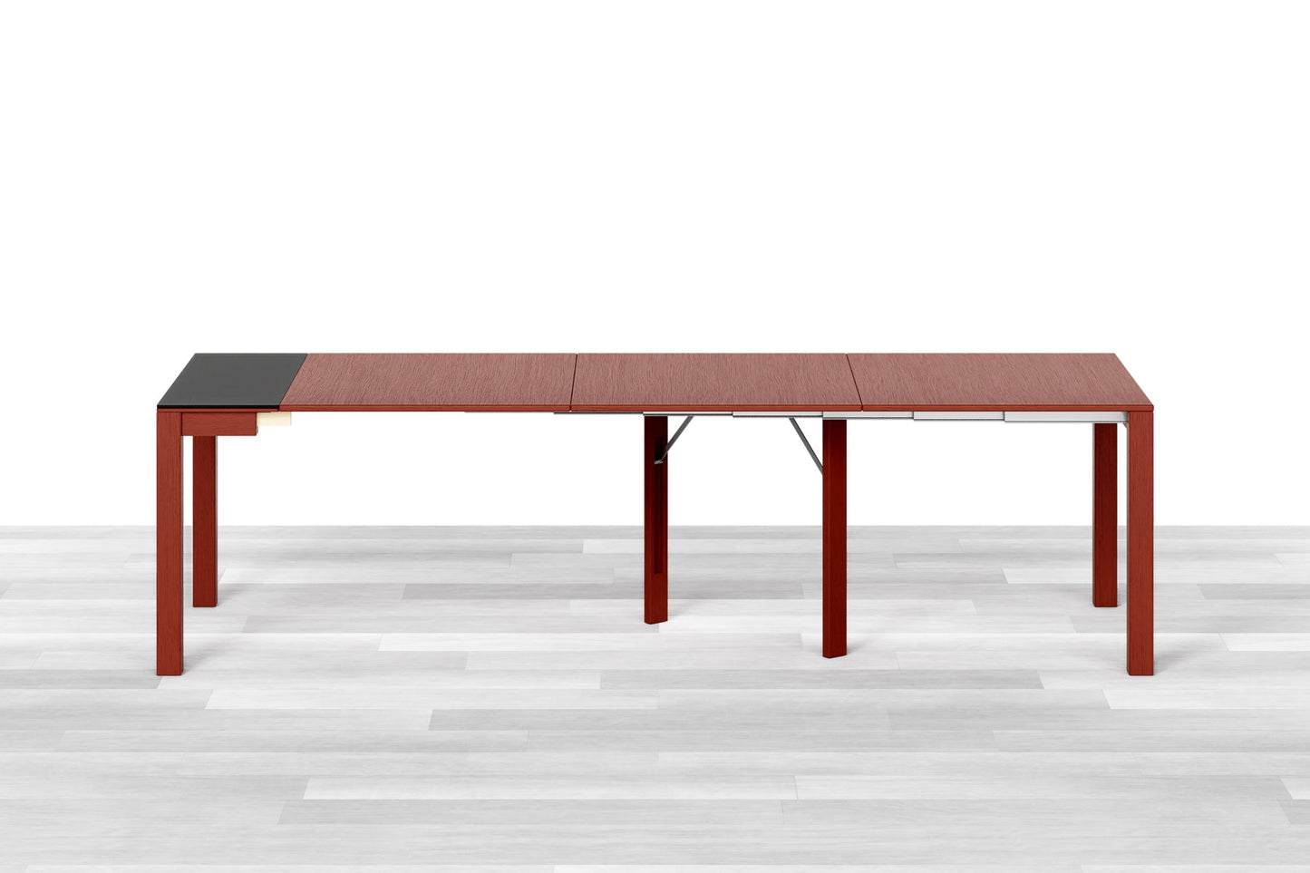 CONSOLLE ALLUNGABILE MINI Top Cristallo - 6/8 posti