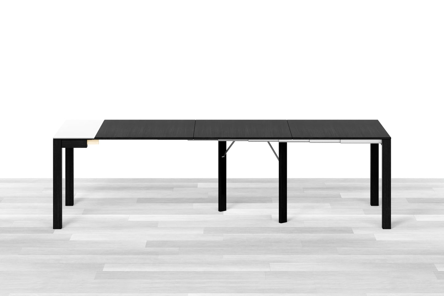 CONSOLLE ALLUNGABILE MINI Top Cristallo - 6/8 posti