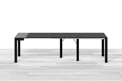 CONSOLLE ALLUNGABILE MINI Top Cristallo - 10/12 posti