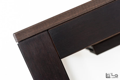 CONSOLLE ALLUNGABILE Finitura Wengé 149cm - 6 posti