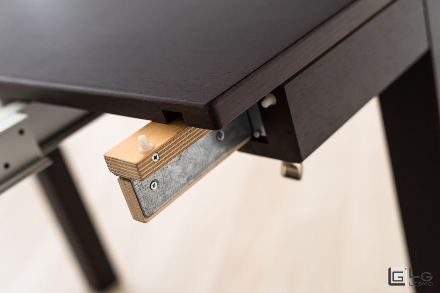 CONSOLLE ALLUNGABILE Finitura Wengé 149cm - 6 posti