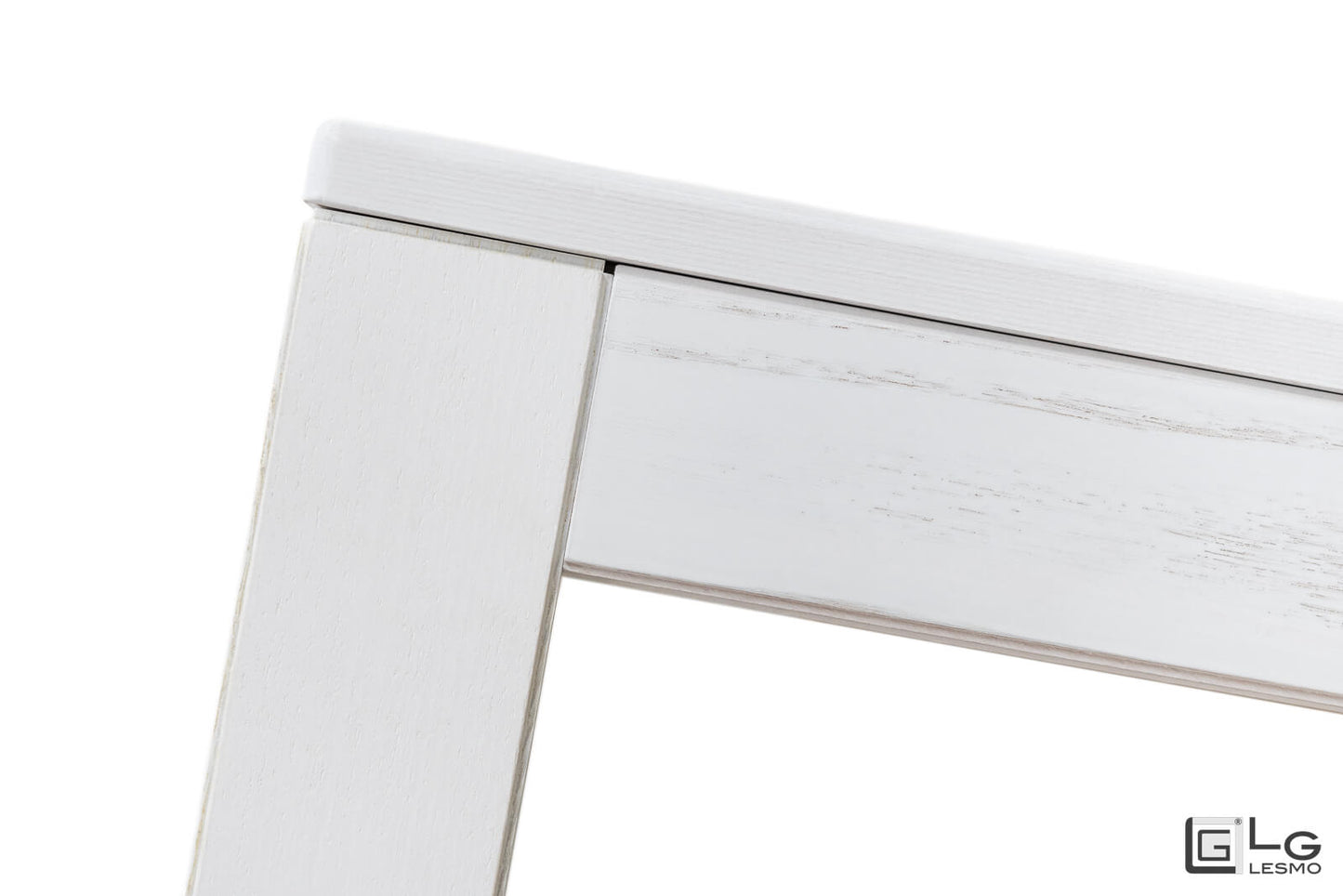 CONSOLLE ALLUNGABILE Finitura Frassino Bianco 284cm - 12 posti