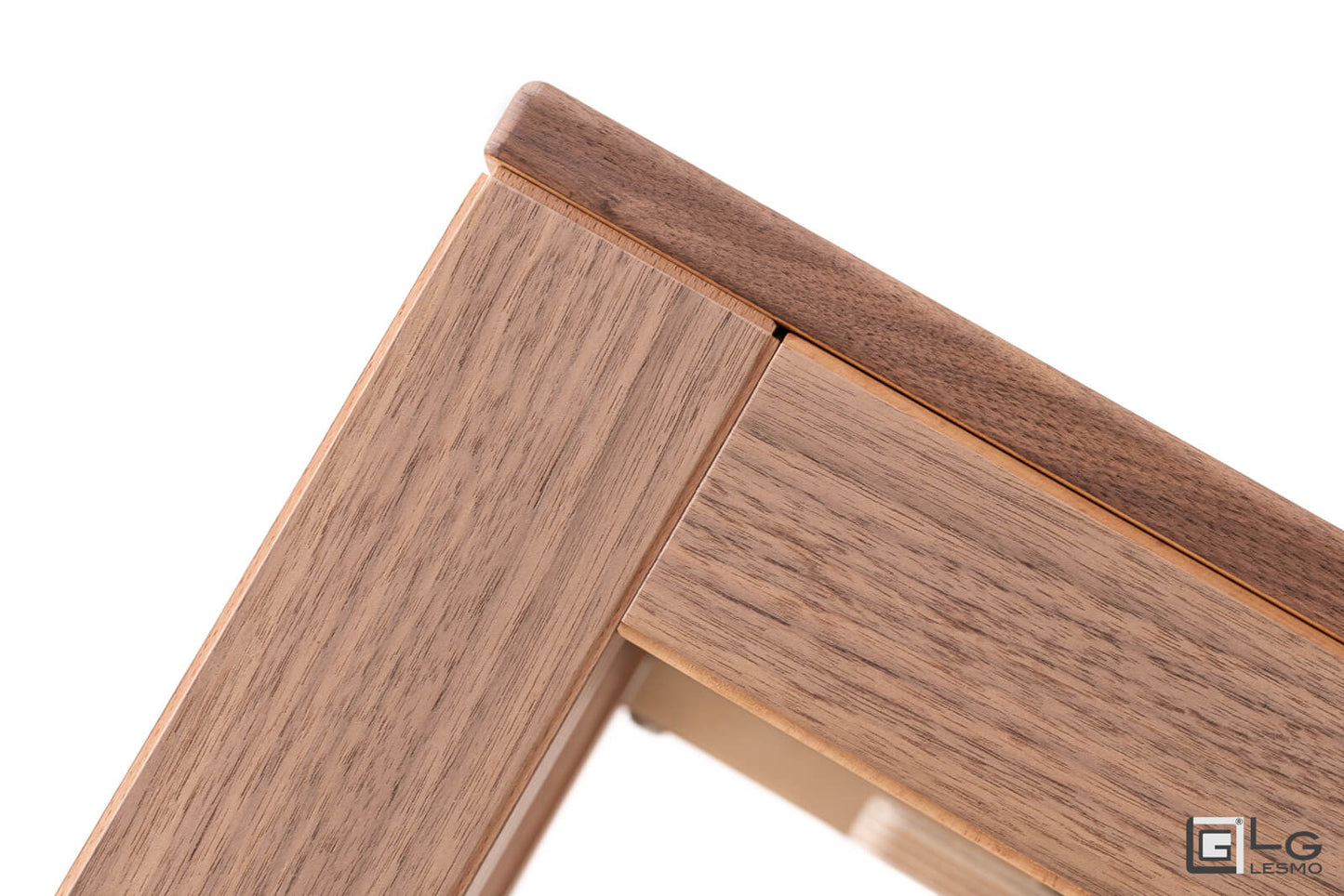 CONSOLLE ALLUNGABILE Finitura Noce Canaletto Natura Legno 284cm - 12 posti