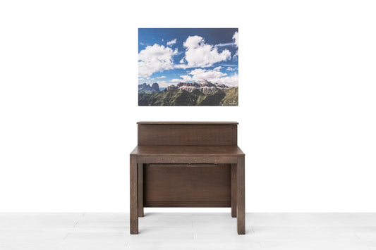 CONSOLLE ALLUNGABILE Finitura Rovere Tabacco 475cm - 20 posti