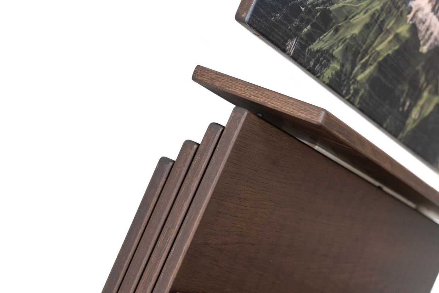 CONSOLLE ALLUNGABILE Finitura Rovere Tabacco 475cm - 20 posti