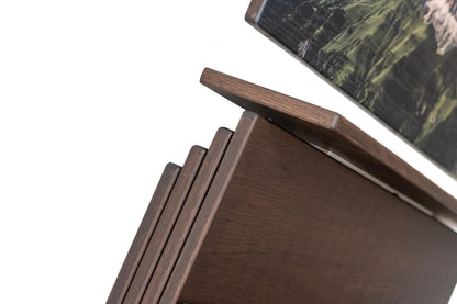CONSOLLE ALLUNGABILE Finitura Rovere Tabacco 475cm - 20 posti